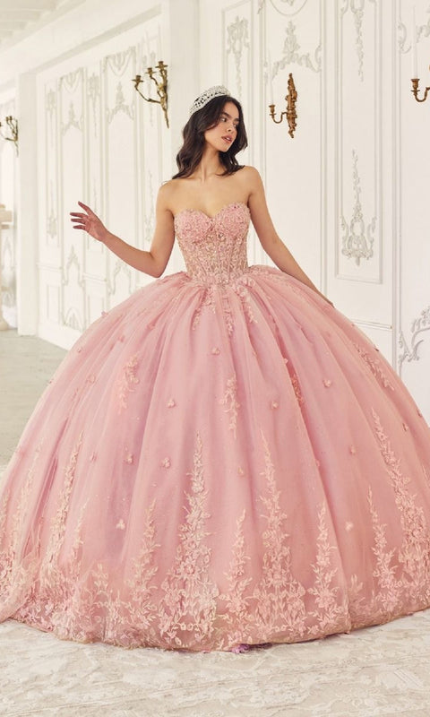 Ladivine 15723 Quinceañera Gown with Elegant Silhouette