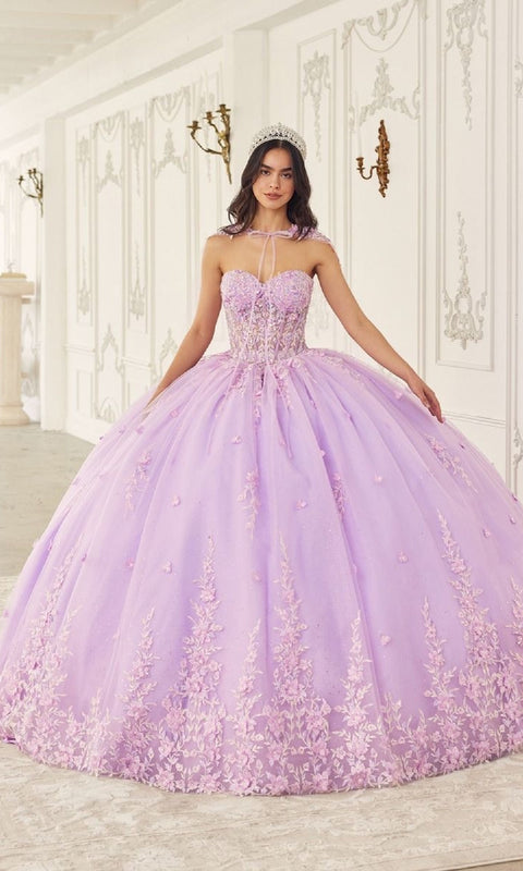 Ladivine 15723 Quinceañera Gown with Elegant Silhouette