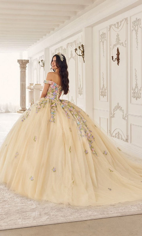 Ladivine 15724 Quinceañera Gown with Elegant Silhouette