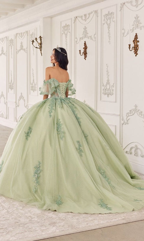 Ladivine 15725 Quinceañera Gown with Elegant Silhouette