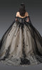 Dancing Queen 1912 Elegant Quinceañera Ball Gown with Intricate Detailing and Voluminous Skirt