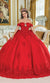 Dancing Queen 1913 Regal Quinceañera Ball Gown with Exquisite Detailing and Princess Silhouette