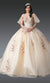 Dancing Queen 1926 Majestic Quinceañera Ball Gown with Exquisite Detailing and Regal Silhouette