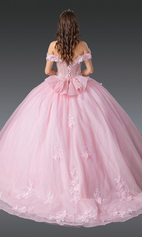 Dancing Queen 1933 Radiant Quinceañera Ball Gown with Exquisite Detailing and Princess Silhouette