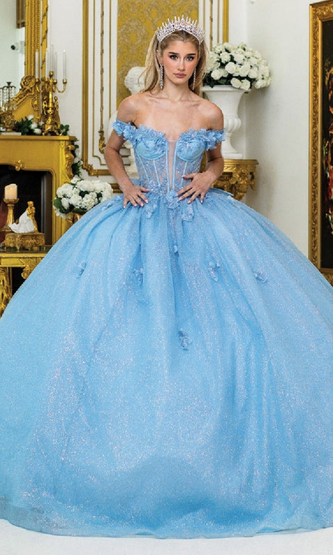 Dancing Queen 1933 Radiant Quinceañera Ball Gown with Exquisite Detailing and Princess Silhouette