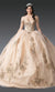 Dancing Queen 1943 Elegant Quinceañera Ball Gown with Exquisite Detailing and Regal Silhouette