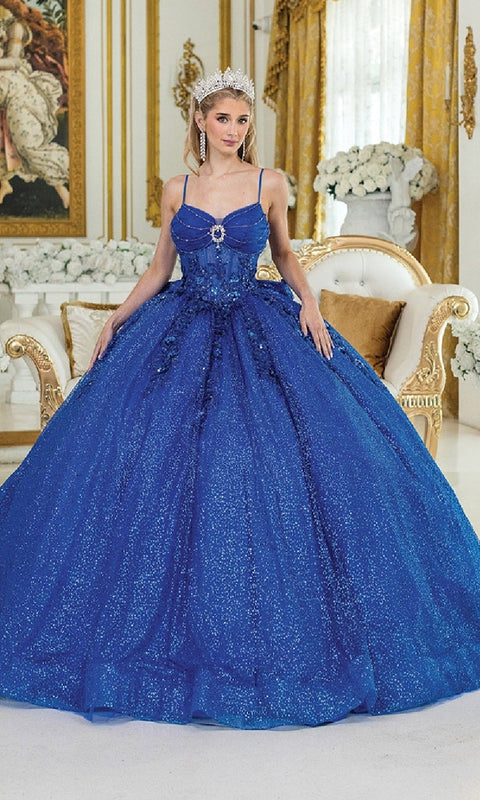 Dancing Queen 1958 Graceful Quinceañera Ball Gown with Statement Bow and Romantic Silhouette