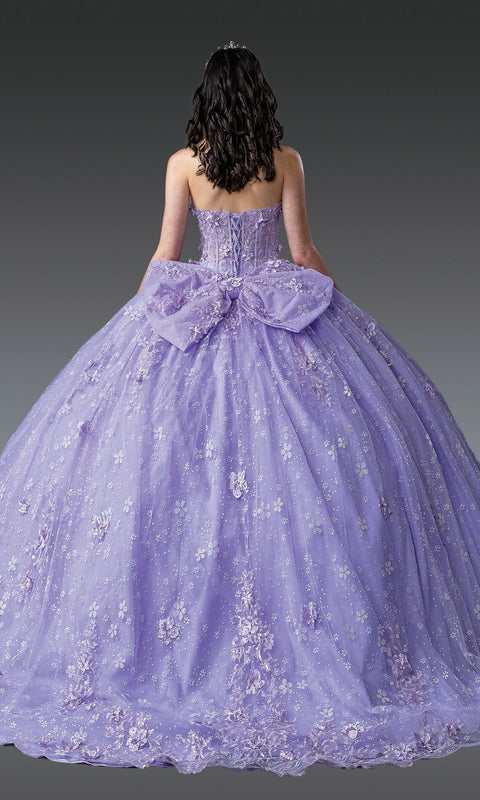 Dancing Queen 1967 Enchanting Quinceañera Ball Gown with Glitter Embellishments and Royal Silhouette