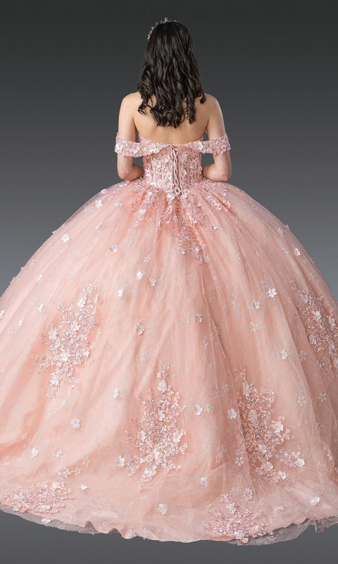 Dancing Queen 1971 Regal Quinceañera Ball Gown with Luxe Embellishments and Grand Silhouette