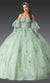 Dancing Queen 1973 Majestic Quinceañera Ball Gown with Luxe Embroidery and Regal Silhouette