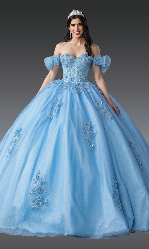 Dancing Queen 1976 Majestic Quinceañera Ball Gown with Luxurious Embellishments and Royal Silhouette