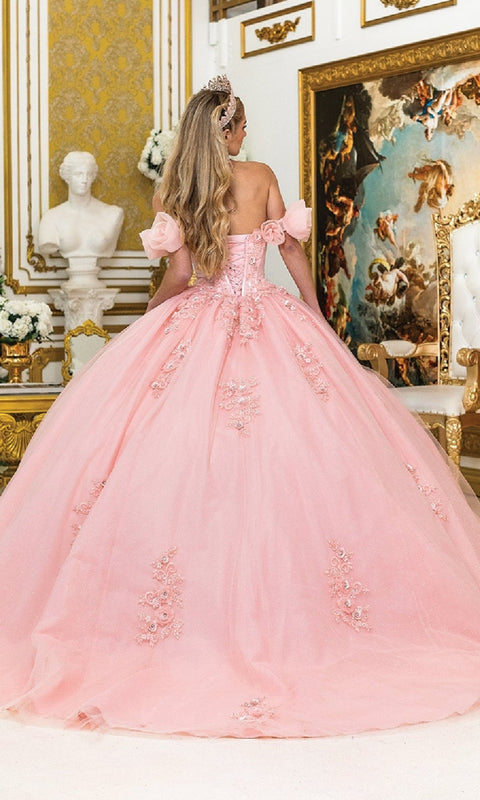 Dancing Queen 1976 Majestic Quinceañera Ball Gown with Luxurious Embellishments and Royal Silhouette