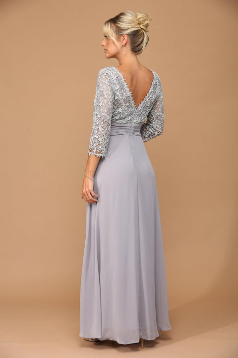 Eva Fashion 3108 Sleeve Mother of the Bride Gown