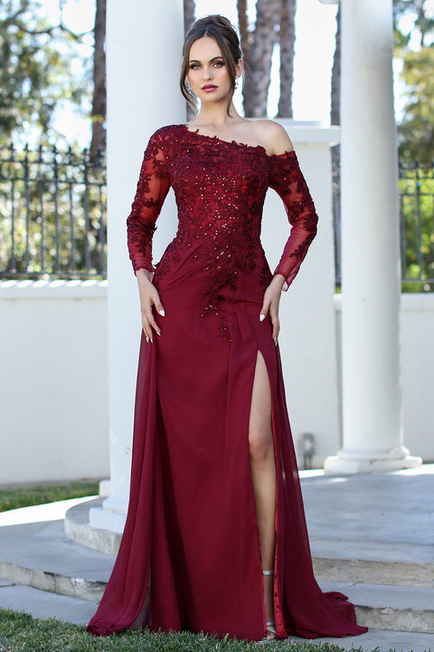 Adora Design 3245 Elegant Plus Size A-Line Long Evening Dress for Formal Occasions