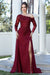 Adora Design 3245 Elegant Plus Size A-Line Long Evening Dress for Formal Occasions