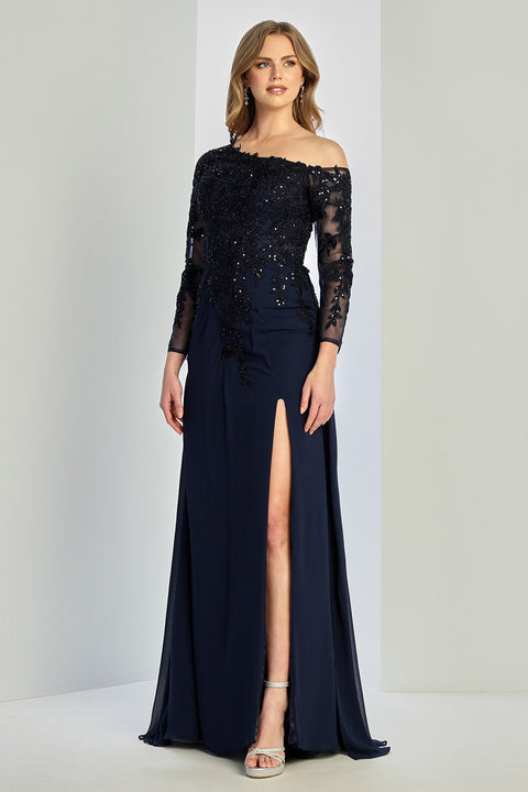 Adora Design 3245 Elegant Plus Size A-Line Long Evening Dress for Formal Occasions