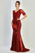 Adora Design 3252 Sophisticated Fitted Long Evening Gown for Plus Size Formal Occasions