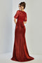 Adora Design 3252 Sophisticated Fitted Long Evening Gown for Plus Size Formal Occasions