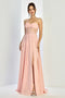 Adora Design 3264 Elegant Long A-Line Prom Dress with Corset Bodice and Side Slit for Formal Occasions