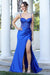 Adora Design 3273 Elegant Fitted Long Prom Dress with Beaded Detailing and Side Slit for Formal Occasions