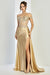 Adora Design 3281 Elegant Fitted Long Prom Dress with Appliqué Detailing and Corset Bodice for Formal Occasions