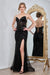 ChatGPT said: Adora Design 3283 Elegant Long Fitted Prom Dress with Beaded Corset Bodice for Formal Occasions