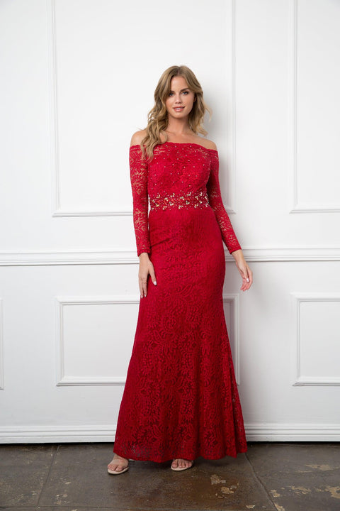 Eva Fashion 3287 Lace by Mother of the Bride Gown
