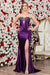 Adora Design 3287 Stunning Long Metallic Prom Dress with Fitted Silhouette for Formal Occasions