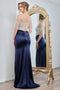 Adora Design 3297 Elegant Long Fitted Beaded Dress with Corset Bodice for Prom and Formal Events