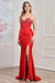 Adora Design 3298 Chic Long Pleated Prom Dress with Fitted Corset Bodice for Formal Events