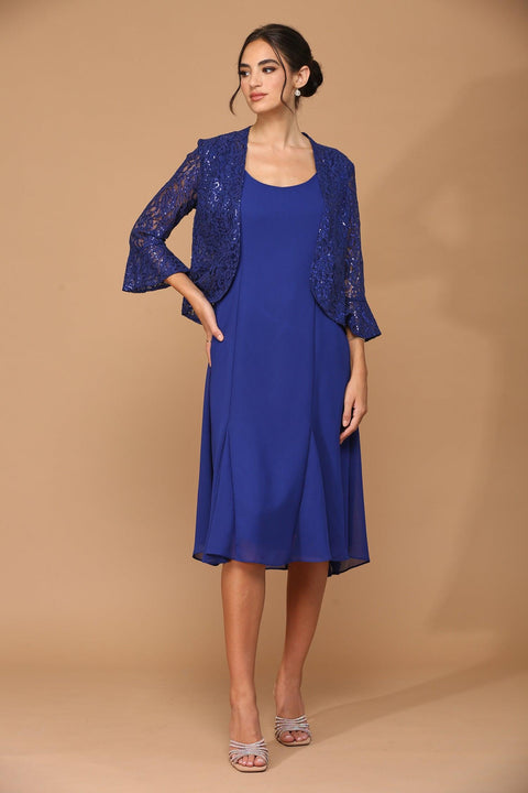 Eva Fashion 3385 Two Piece Set Bolero Jacket
