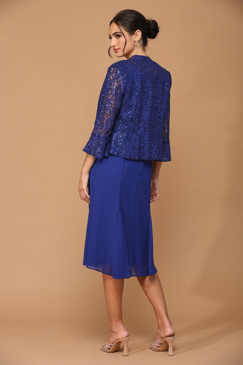 Eva Fashion 3385 Two Piece Set Bolero Jacket