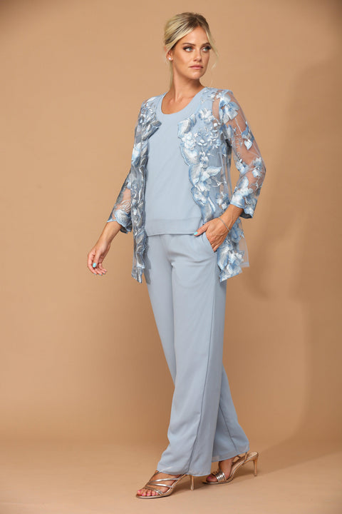 Eva Fashion 3426 Forml Pant Suit Mother of the Bride Gown - Sale