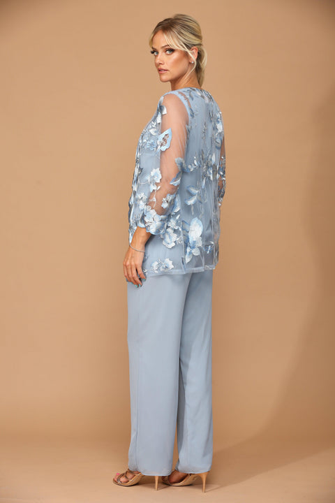 Eva Fashion 3426 Forml Pant Suit Mother of the Bride Gown - Sale