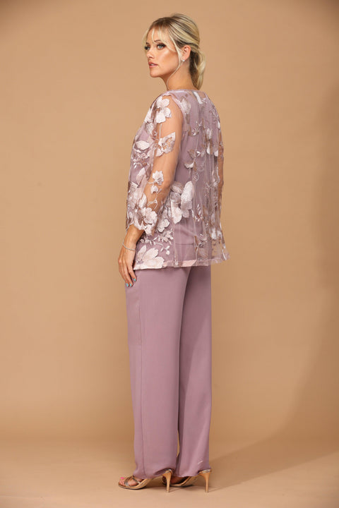 Eva Fashion 3426 Forml Pant Suit Mother of the Bride Gown - Sale