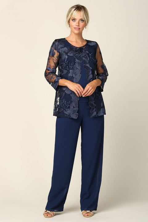 Eva Fashion 3426 Forml Pant Suit Mother of the Bride Gown - Sale
