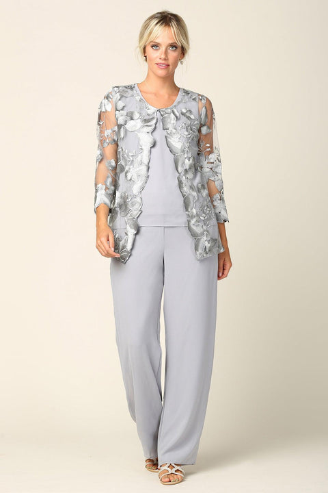 Eva Fashion 3426 Forml Pant Suit Mother of the Bride Gown - Sale