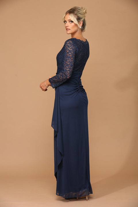 Eva Fashion 3451 Sleeve Mother of the Bride Gown