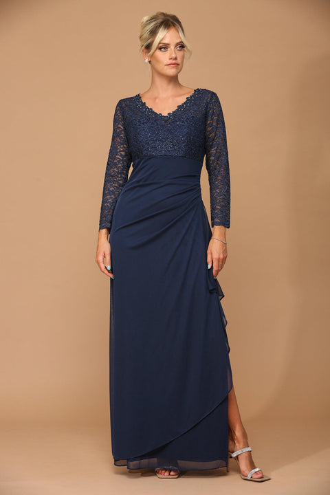 Eva Fashion 3451 Sleeve Mother of the Bride Gown