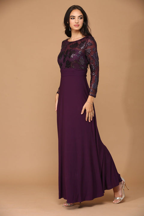 Eva Fashion 3453 Lace Mother of the Bride Gown