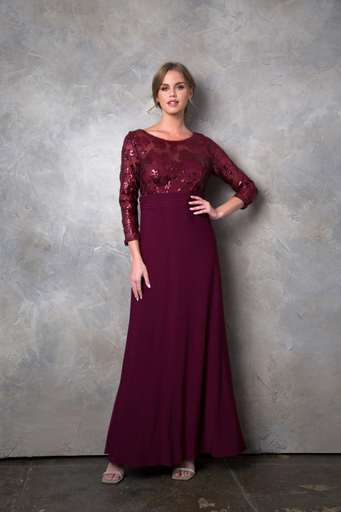 Eva Fashion 3453 Lace Mother of the Bride Gown