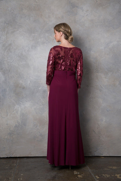 Eva Fashion 3453 Lace Mother of the Bride Gown