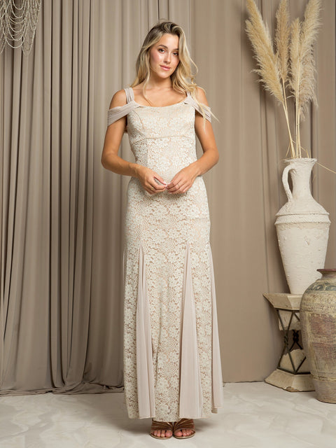 Eva Fashion 3475 Glitter Mother of the Bride Gown