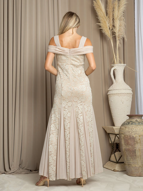 Eva Fashion 3475 Glitter Mother of the Bride Gown