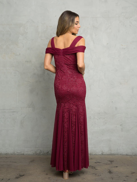 Eva Fashion 3475 Glitter Mother of the Bride Gown