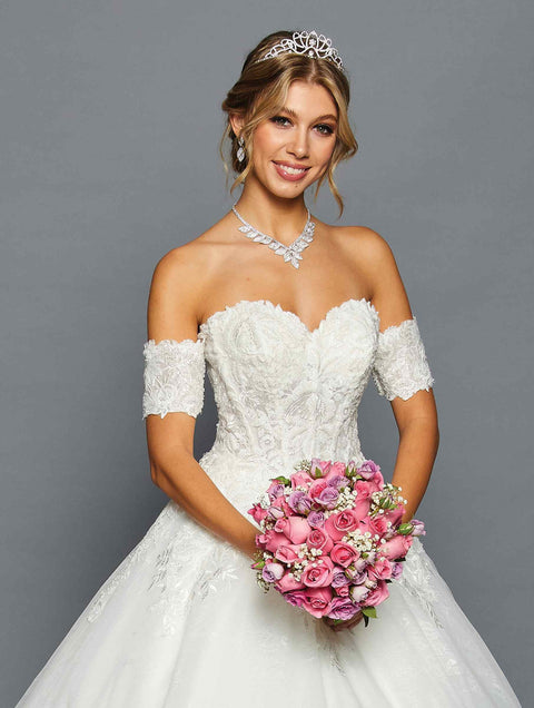 DeKlaire 462 Long A-Line Wedding Ballgown