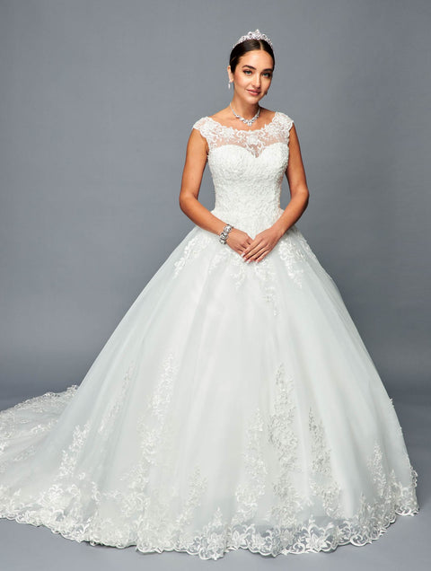 DeKlaire 463 Floor-Length A-Line Wedding Ball Gown