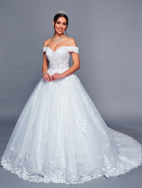 DeKlaire 475 Off-the-Shoulder Sweetheart Neckline Wedding Ballgown