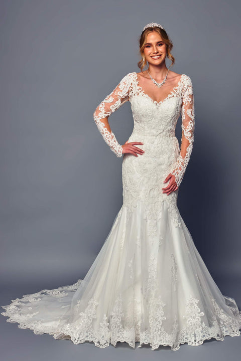 Modest Wedding Dresses | Bridal Gown by 492