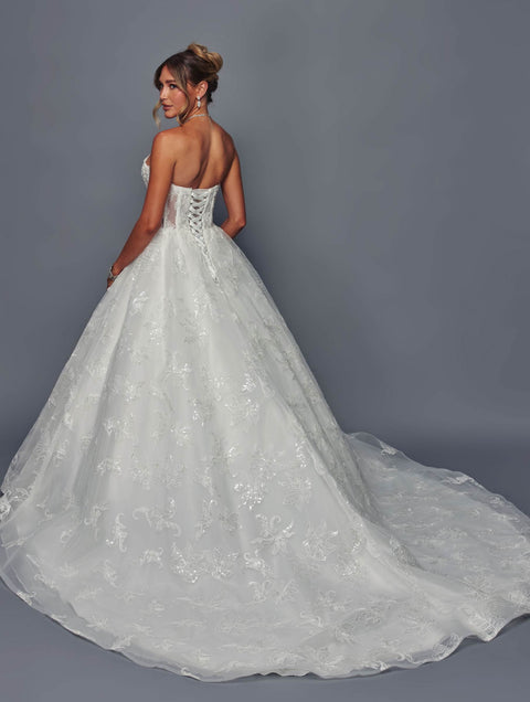 Deklaire 494 Strapless A-Line Ballgown Wedding Dress